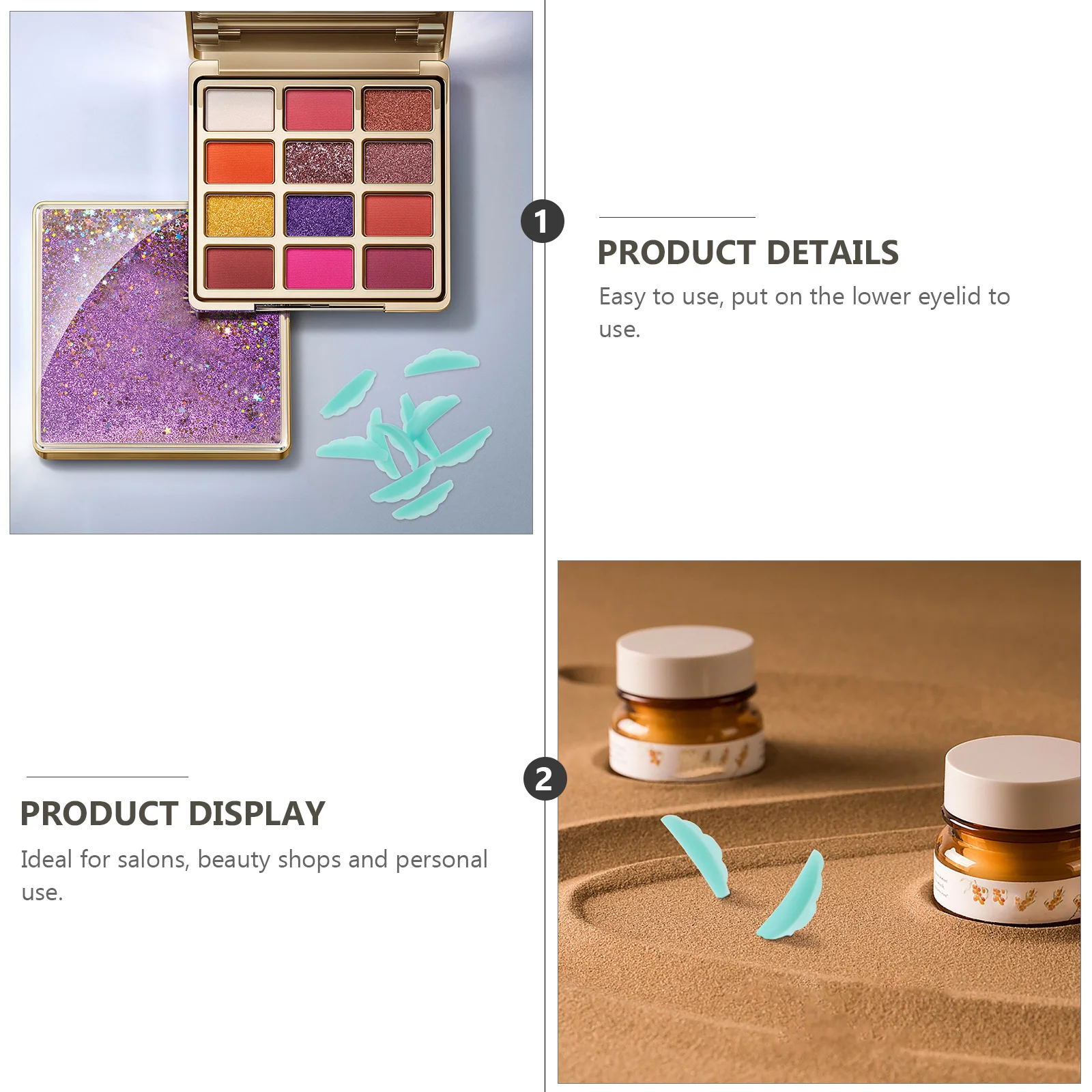 2 stücke Dauerwelle Dichtungen Silikon Wiederverwendbare Lash Lift Werkzeug Für Verlängerung Pfropfen Falsche Wimpern Patches Wimpern Schild Pads Make-Up