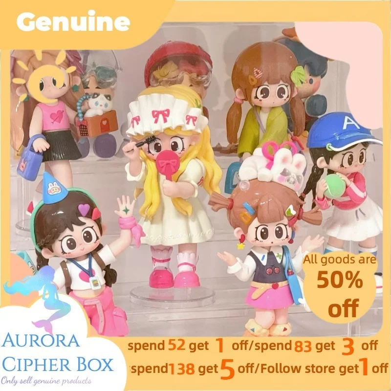

Original Milay Girl Syndrome Series Fashion Play Cute Doll Blind Box Bestie Desktop Collection Adornment Model Toy Girl's Gift