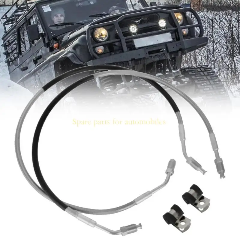 

H58F Replacement Accessory Brake Hose for ATV 250 300 350 500 Left Right Brake Hose Line Replace 1930752 1930753