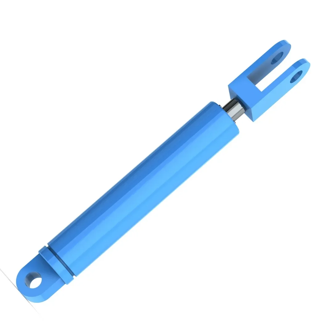 Factory construction machinery cylinder HSG single/double acting cylinder Y-joint hydraulic cylinder, single ear hydraulic