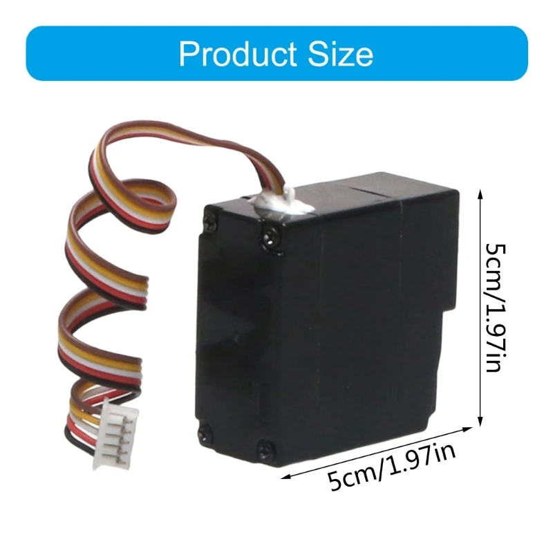 Portable 3 Wire and 5 Wire 16102 16103 Q130 Servo Accessory for Enhances Maneuverability In Toy Car Models Daily Use