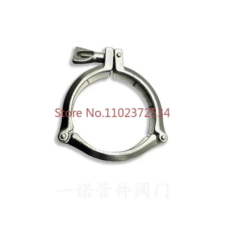 KF vacuum three-piece clamp 304 stainless steel 16 quick fit 25 joint 40 pipe fitting 50 elbow chuck tee 1