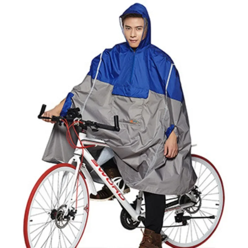 

Impermeable Raincoat Women/Men Outdoor Rain Poncho Backpack Reflective Design Cycling Climbing Hiking Travel Rain Cover