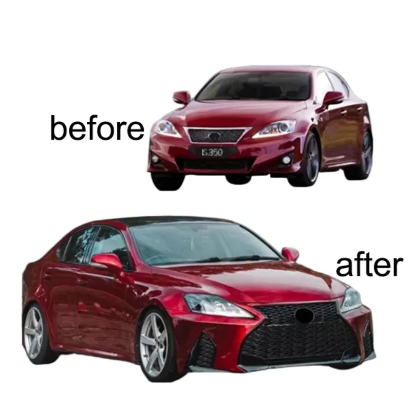 

Suitable for 2006-2012 IS IS250 IS300 IS350 Upgrade 2021 Style PP Front Bumper
