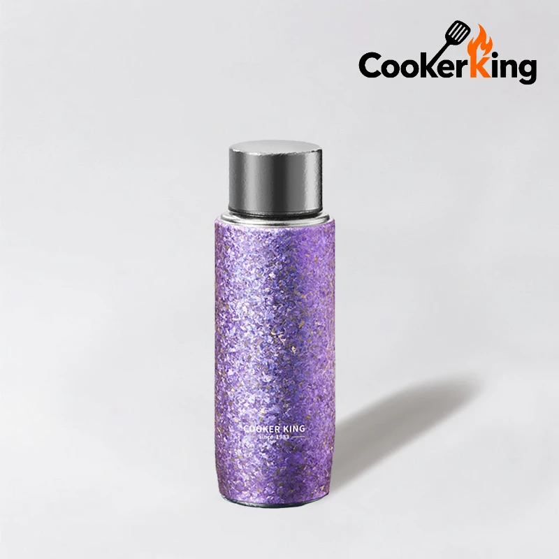 

COOKER KING 330/460 мл двухслойная изолированная чашка из чистого титана с магнитной крышкой, бутылка для воды, высококачественные праздничные подарки