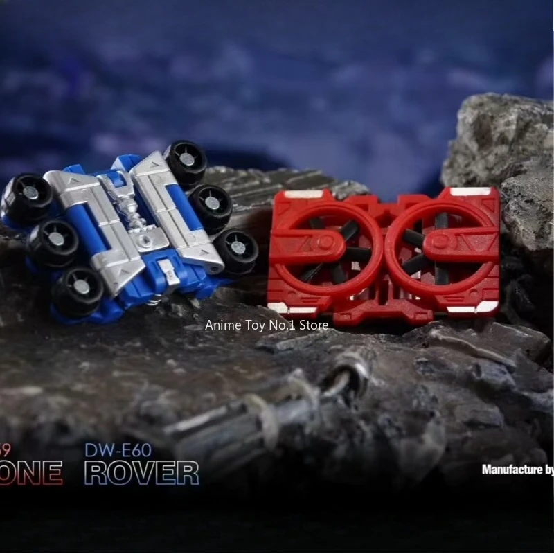 Origineel transformatierobotmodel DW-E59&E60 Onbemand luchtvoertuig en verkenningsvoertuig Anime-actie Populaire favorieten