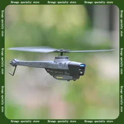 C128 Czterokierunkowy helikopter jednoosłowy bez lotek Mini czarna pszczoła Dron lotniczy Zdalnie sterowany model lotniczy zapobiegający upadkowi Zabawka