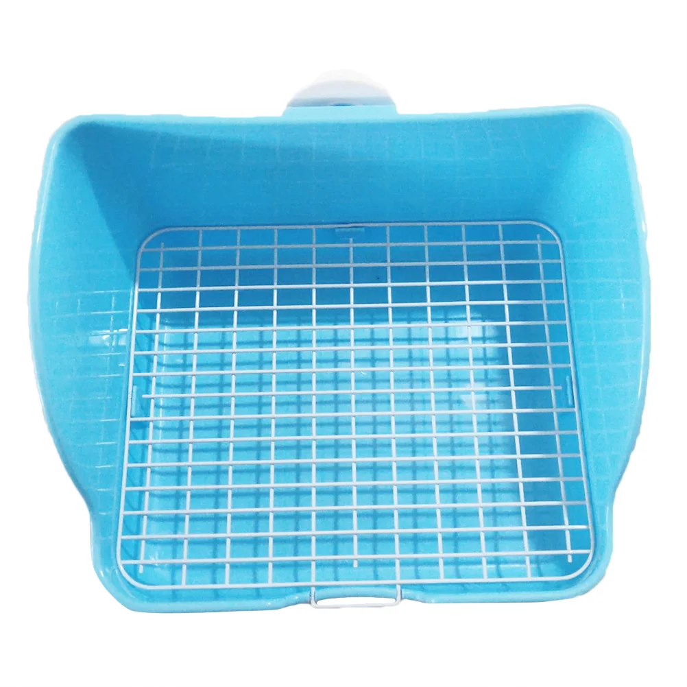 

Premium Rabbit Toilet Durable PP Pet Potty Trainer Indoor Dog Guinea Pig Portable Litter Box for Living Room Park Garden Random