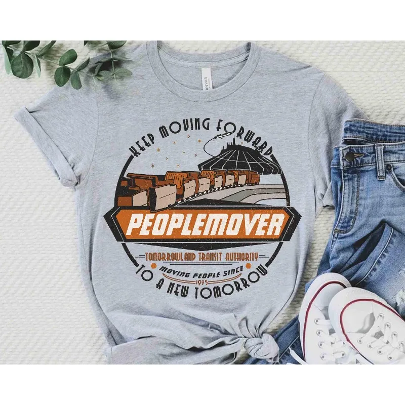 تي شيرت ديزني سبيس ماونتن بوبليموفر كيب أونوارد ريترو، تي شيرت تومورولاند ماجيك كينغدوم دبليو متطابق