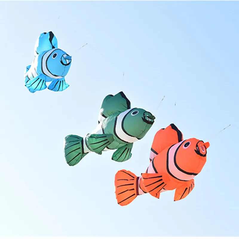 free shipping fish kite flying pendant giant soft kite string pilot kevlar cerf-volant papalotes cometas windsock lenkdrachen