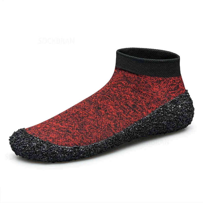 Men Barefoot Sneakers Women High Stretch Sock Shoes Lightweight Yoga Fitness Shoes Four Seasons Running Shoes Size 36-46