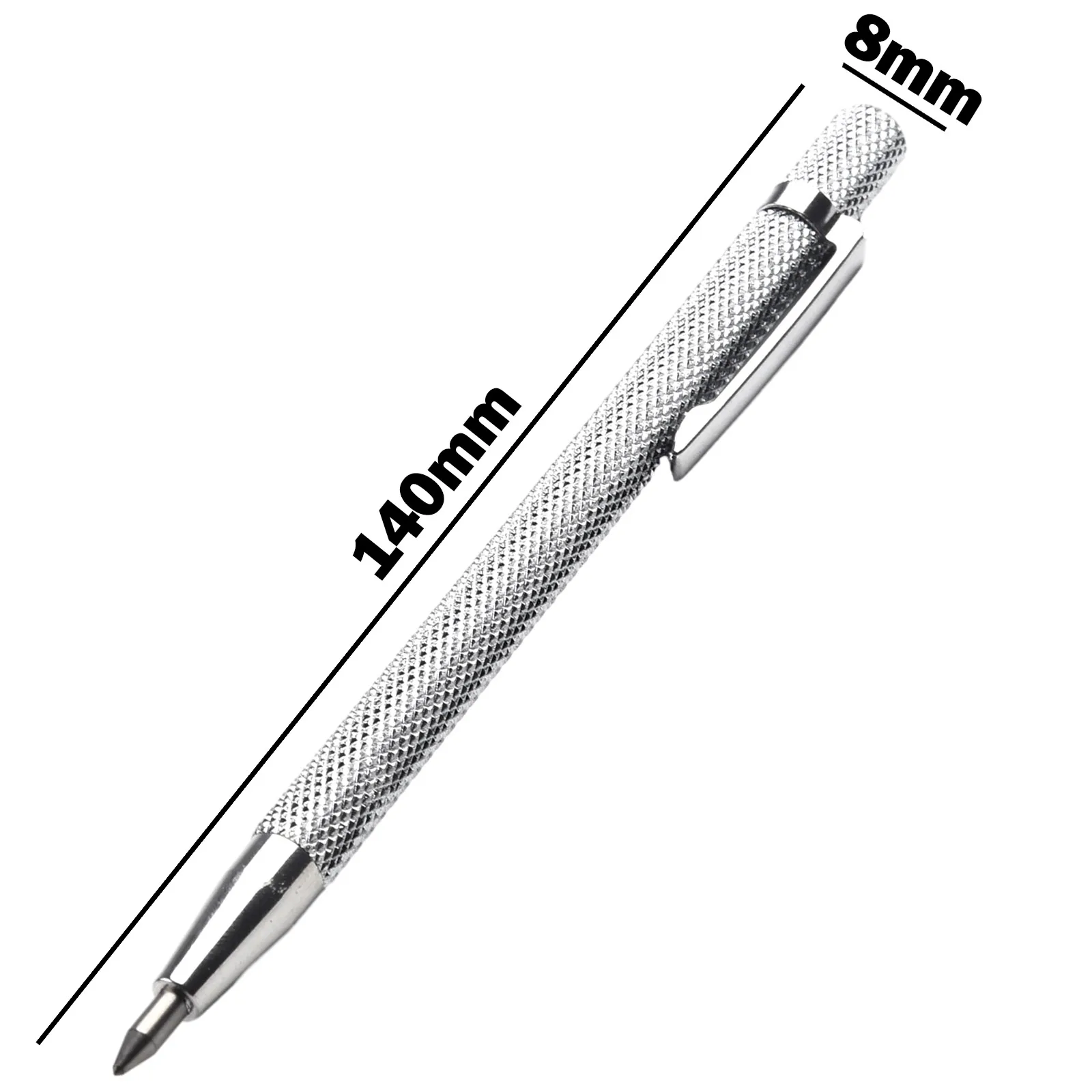 Ngsten Carbide Tip Scriber Met 5 Stuks Vervanging Carbide Tip Graveren Keramiek Glazen Schaal Constructie Markering Tools