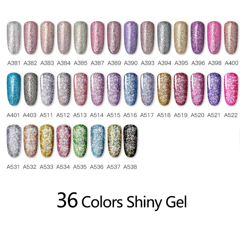 ROSALIND Malerei Lack Nagel Gel Polnisch 5ML Glitter Nail art Semi Permanent Top Mantel Gel Tränken Weg Vom UV LED alle Für Maniküre