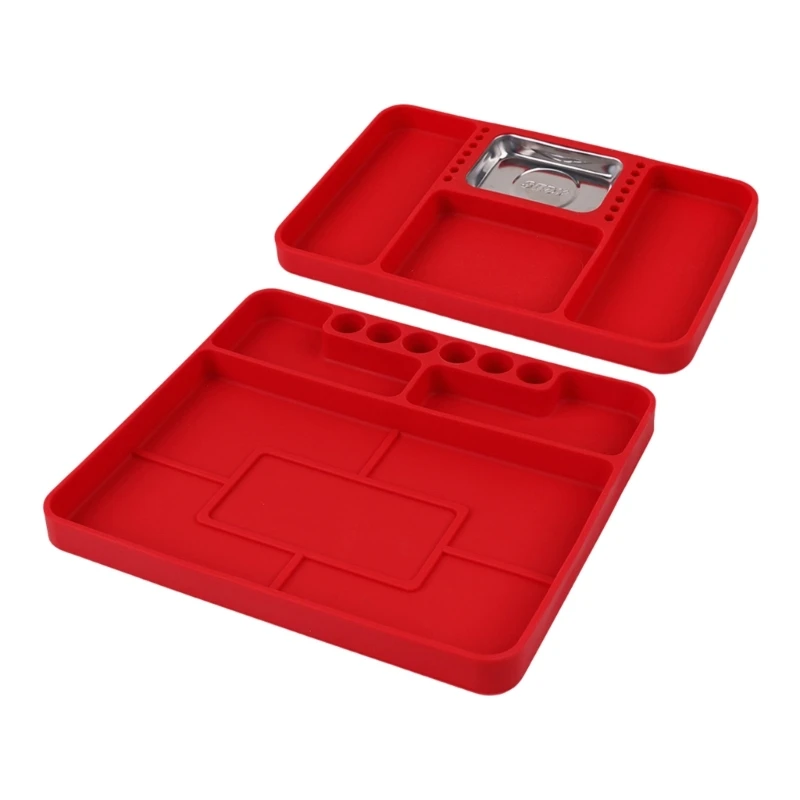 

Silicone Tool Tray Storage for Model Making Household Tool Organization
