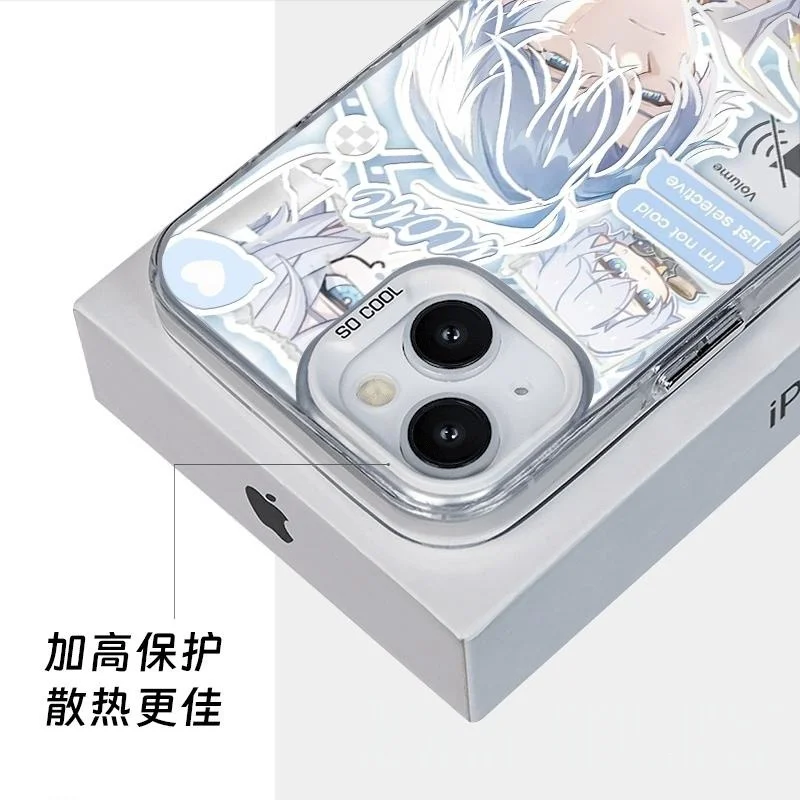 حافظة لهاتف آيفون 16 15 14 13 12 11 17 Pro Max Plus Air mini Adonis غطاء مضاد للصدمات