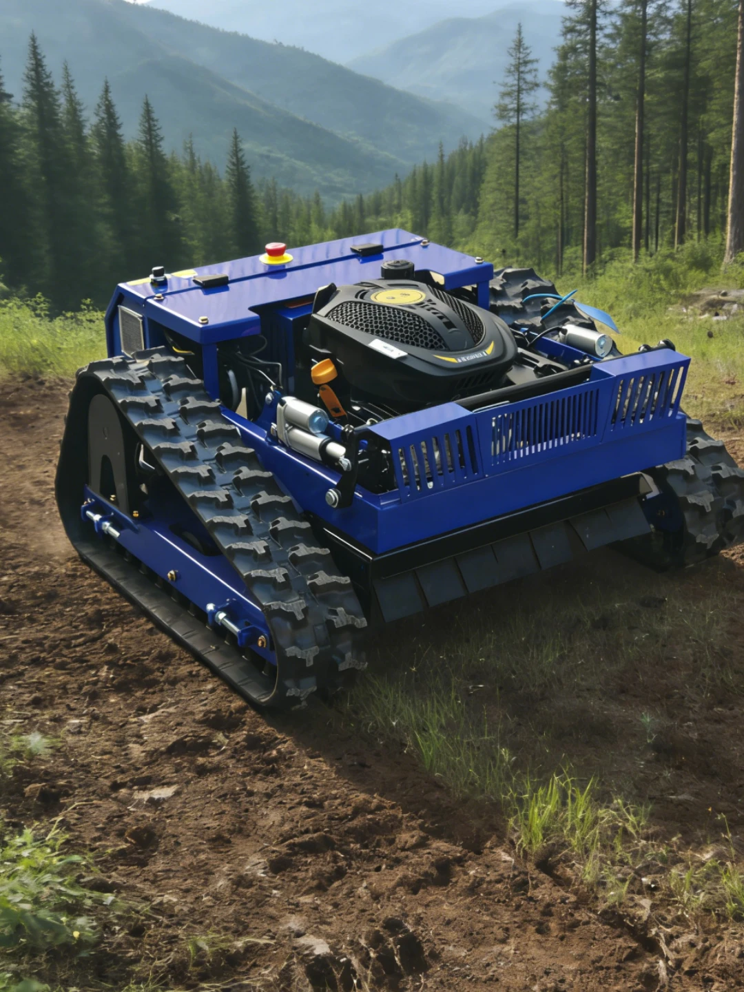 

Customized lawn mower suitable for gardens equipped with high-power lawn mower, remote control intelligent lawn mower