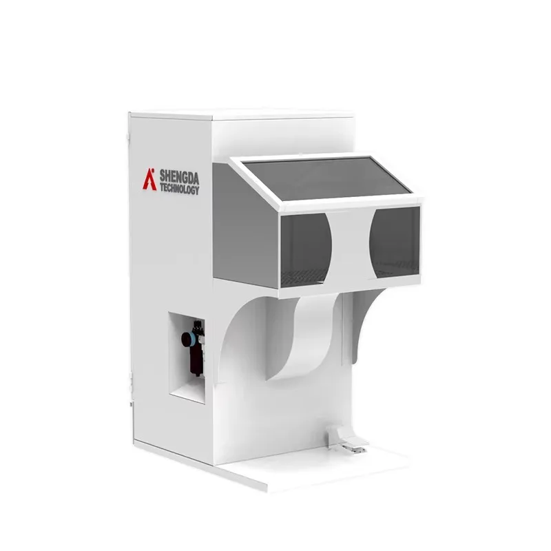 

SHENGDA W-31 Manual Roughing & Grinding Machine (with Dust Collector)shoe Making Sole Rough