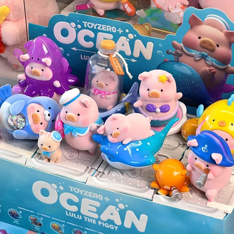 

Canned Pig LuLu Ocean Series Blind Box Handmade, Trendy Play, Cute Doll Accessories, Heartfelt Desktop Ornament Gifts