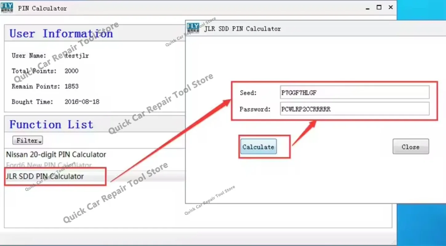 2026 hot  JLR SDD Coded Access Password Calculator ,JLR SDD 2 Engineering Mode Calculator for Land Rover and Jaguar ( English)