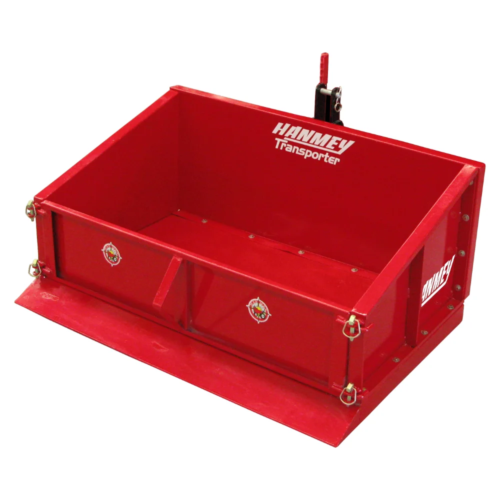 Manual Tipping Transport Box 3 Point Hitch Transport Box for 14-30 H P Tractors