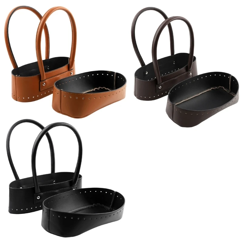 

Модная сумка с ручкой из искусственной кожи, днище сумки, набор для изготовления сумок ручной работы для женщин