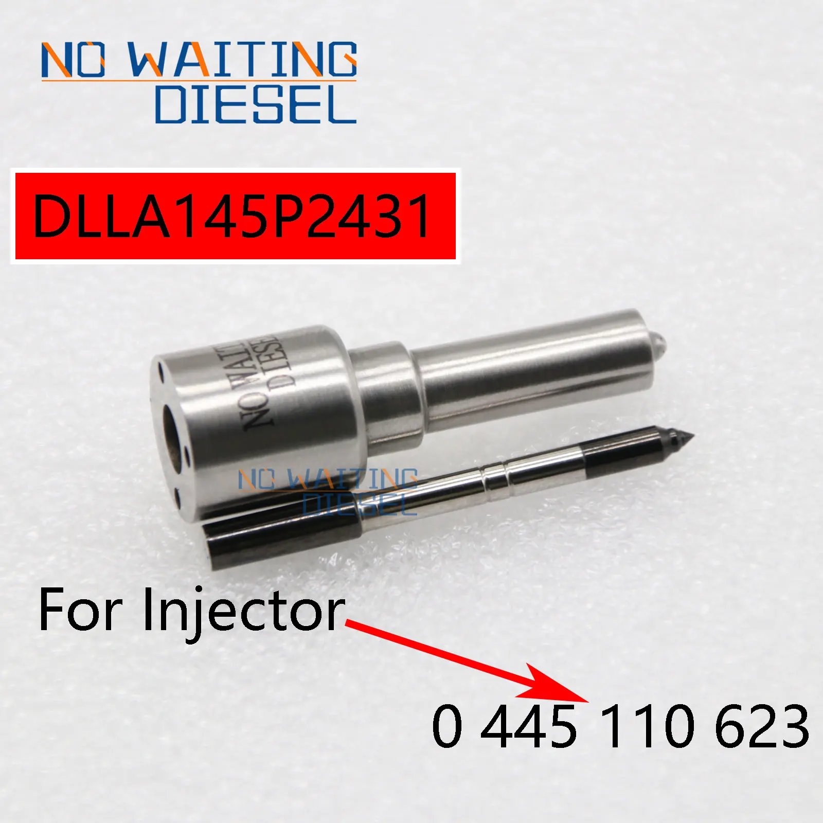 

DLLA145P2431 Common Rail Nozzle DLLA 145P2431 Injector Spray DLLA 145 P2431 (0 433 172 431) Fits for 0445110623 0445B76583