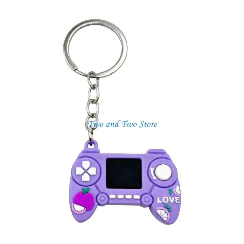 HX6F Eye Catching Attachment For Bags Backpacks Creative Gamepad Pendant Keychain Perfect For Daily Use