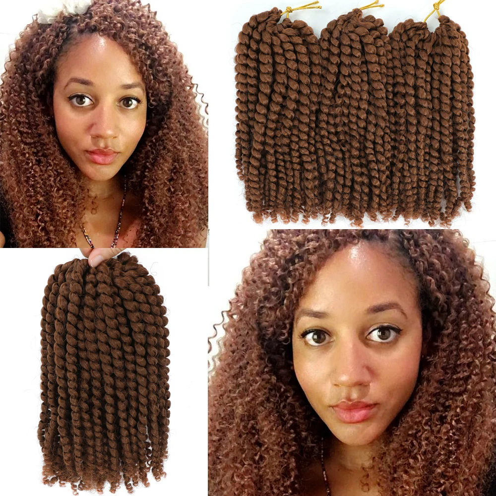 Mali Bob Braiding Hair Jerry Curl Marlybob Crochet Braids Hair Afro Kinky Curl Braids Crochets Hair Extensions 20strands/pack