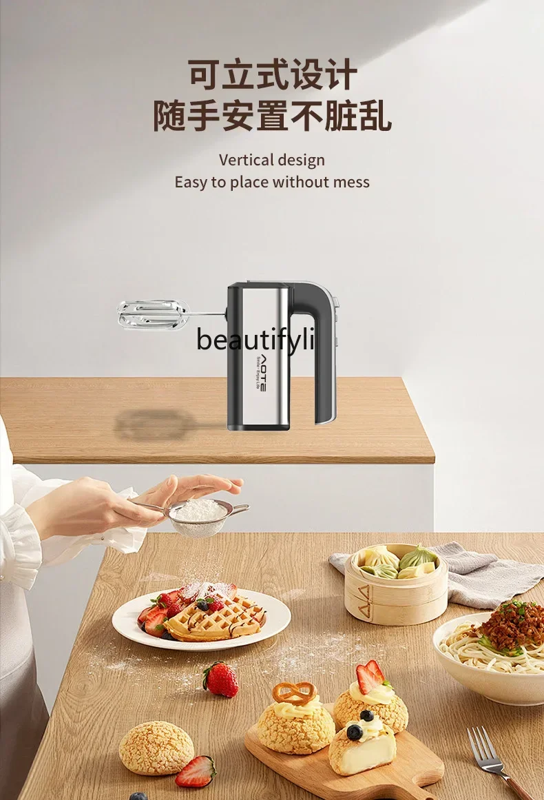 

smt61 Egg beater Household handheld 5-speed electric mixer Portable cream beater