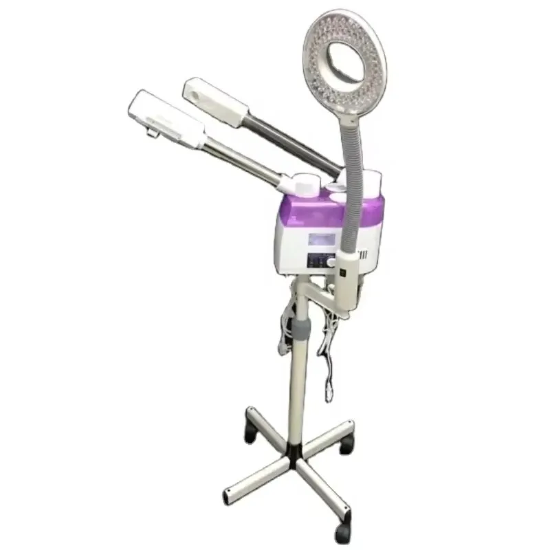 

3 in 1 Face Steam Spa Vapor Hot and Cold Spray Vapor Ozone Aromatherapy Facial Sauna Steamer Machine