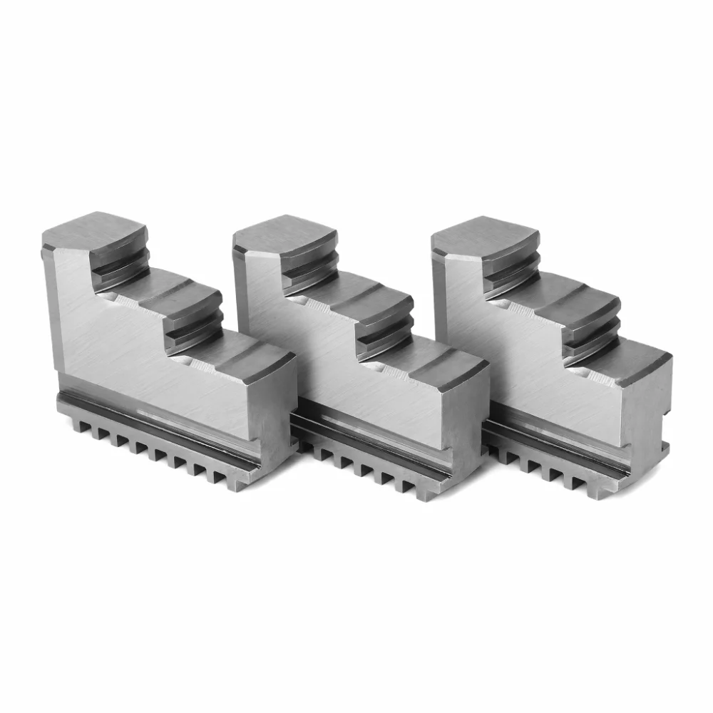 

3pcs 20CrMnTi Material Internal Jaw High Hardness High Durability CNC Machine Tool Jaw Standard Delicate 20CrMnTi Jaw