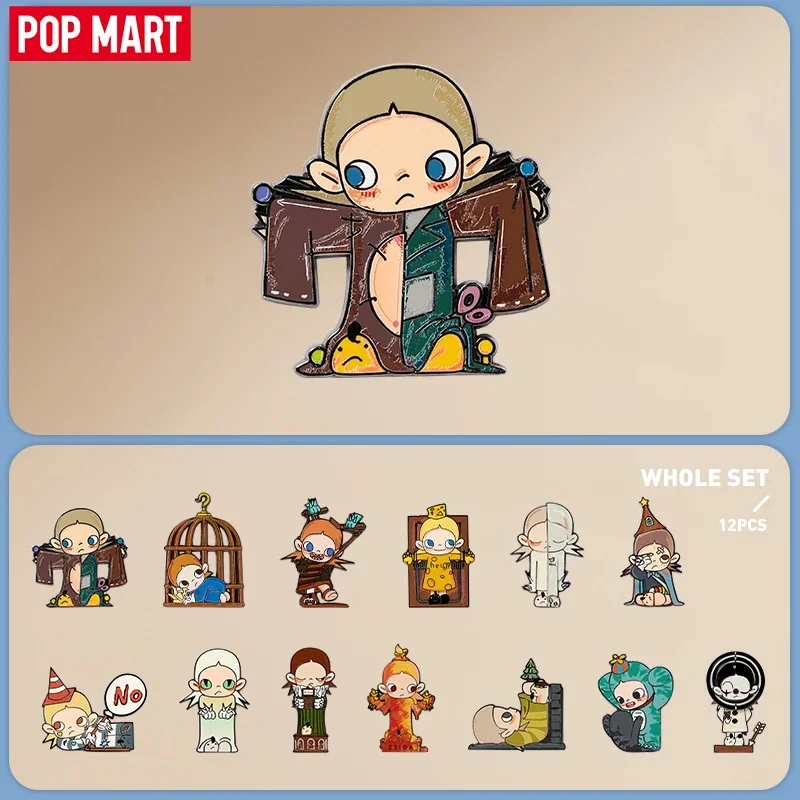 Pop Mart Zsiga wir alle sind Kinder Serie Kühlschrank Magnet Abzeichen Blind Box Rate Tasche Mystery Box Spielzeug niedlichen Anime Figur Ornamente Geschenk