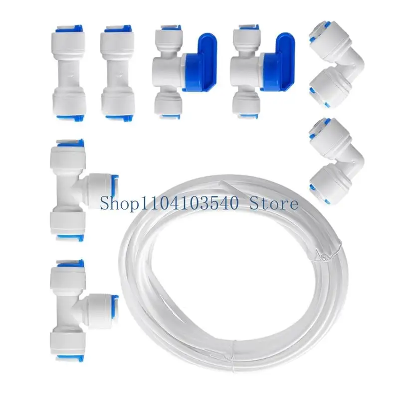 02DC Water Purification Fittings Assembly for Fridges and Ice Makers Easy to Install