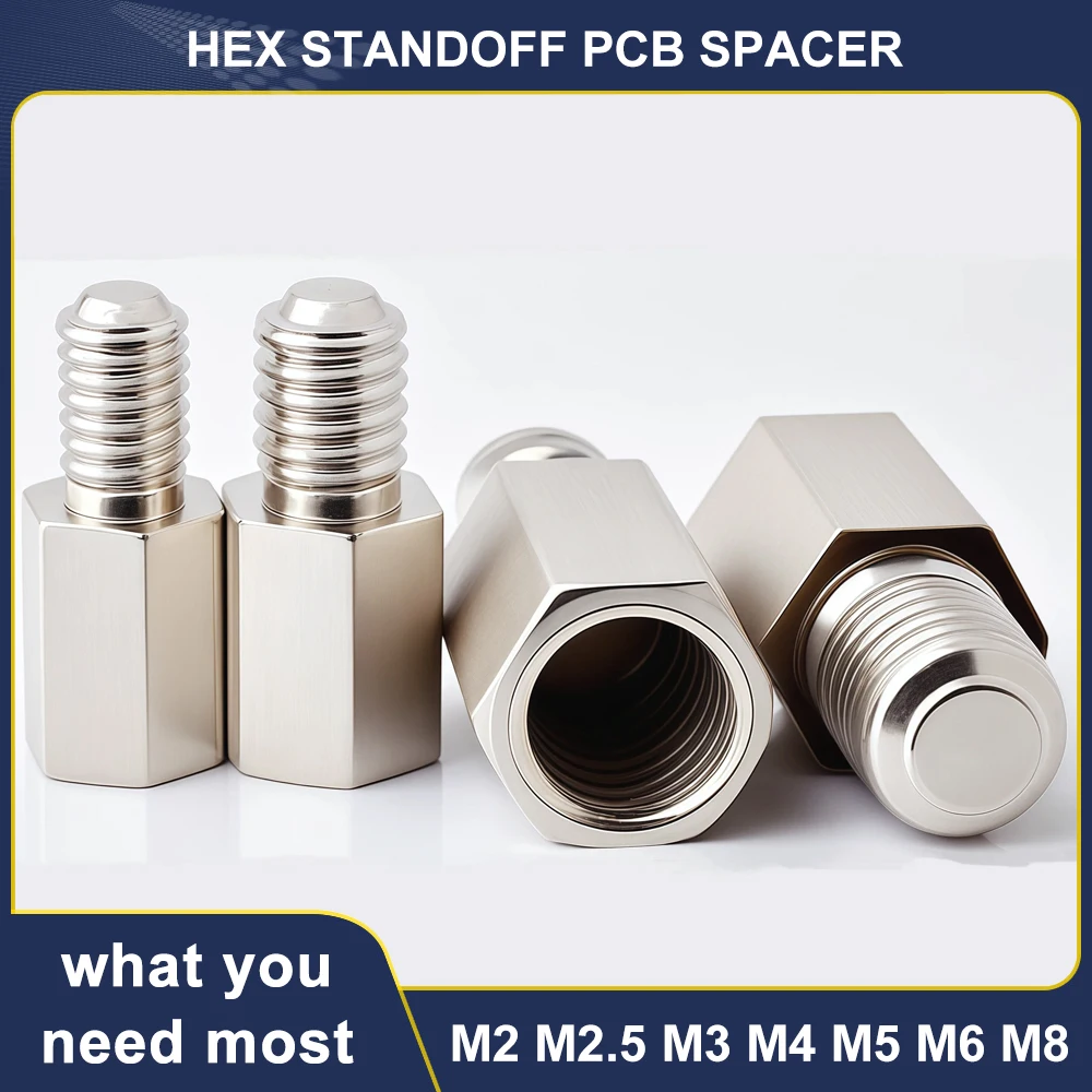 

M2 M2.5 M3 M4 M5 M6 M8 M10 Hex Standoff PCB Spacer Motherboard Hex Standoffs Male To Female Board Rack Spacing Screws Support