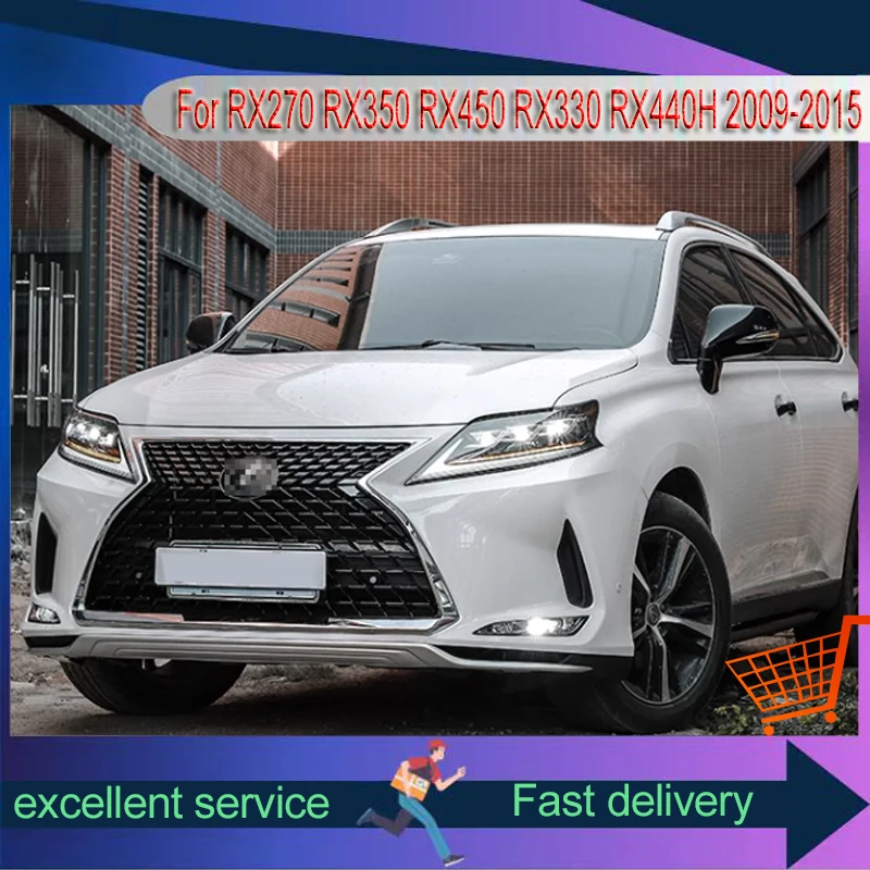 Car Styling for Lexus RX270 RX350 RX450 RX330 RX440H 2009-2015 LED Headlight Assembly DRL Front Signal Lamp Tool Accessories