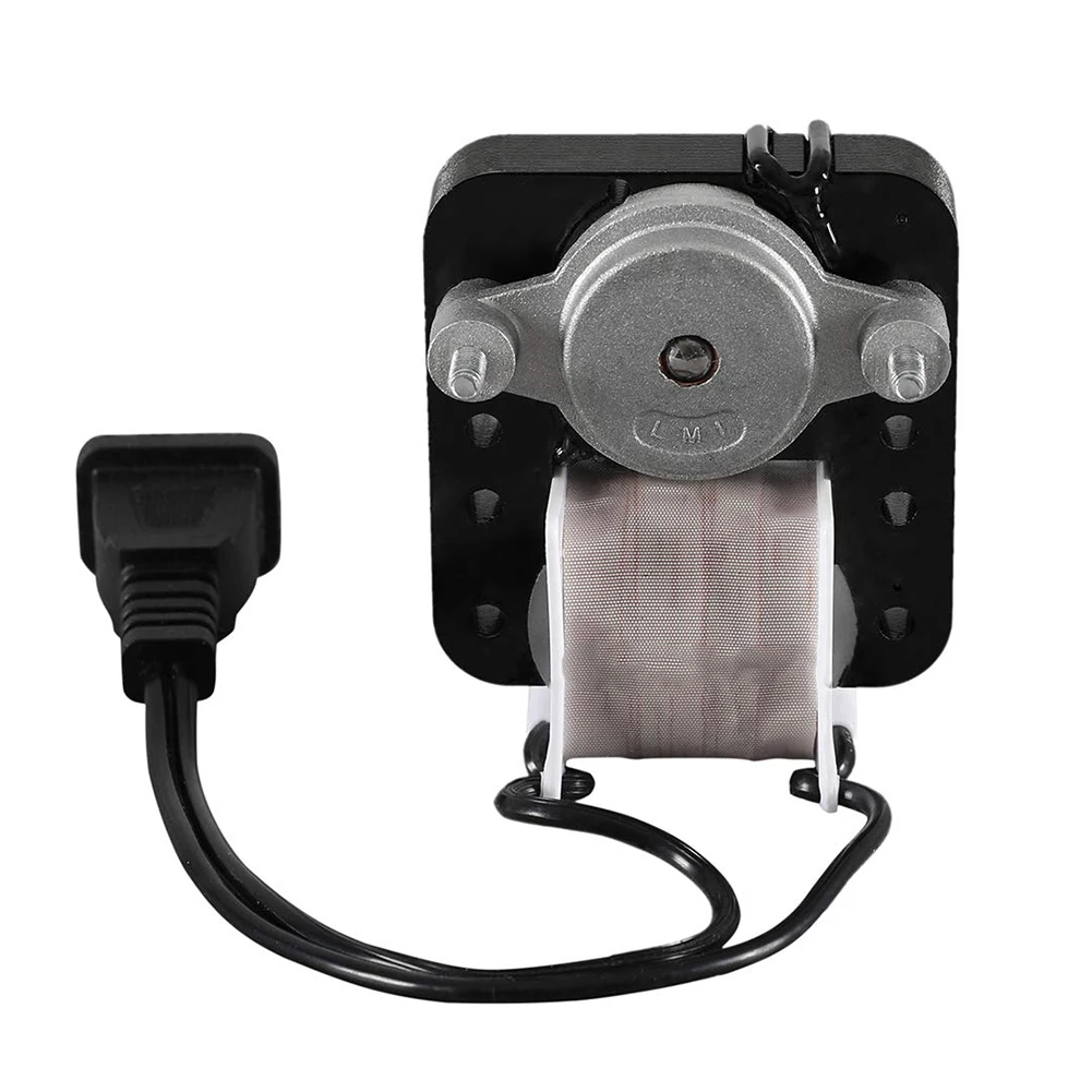 Bathroom Vent Fan Motor 50cfm, Stud Mount on Opposite Shaft End, Replacement for Nutone 65100 C01575, Black Color