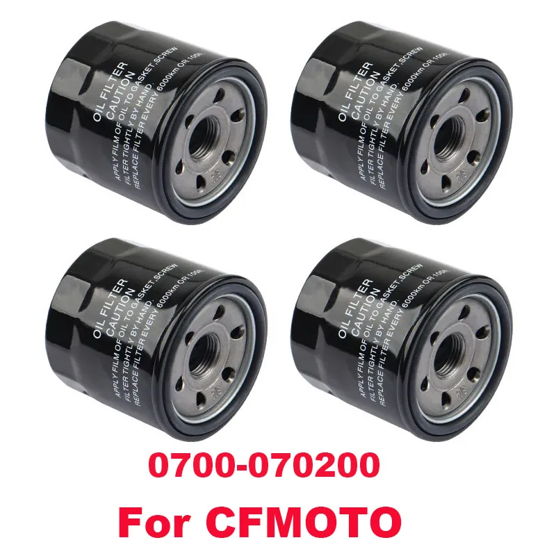 Filtro de Óleo para ATV UTV para CFMOTO 450MT 450SR 450NK CF650 650MT 650NK C ​ F118 CF400 400NK CF500 650GT 700 X-Lander 0700-070200