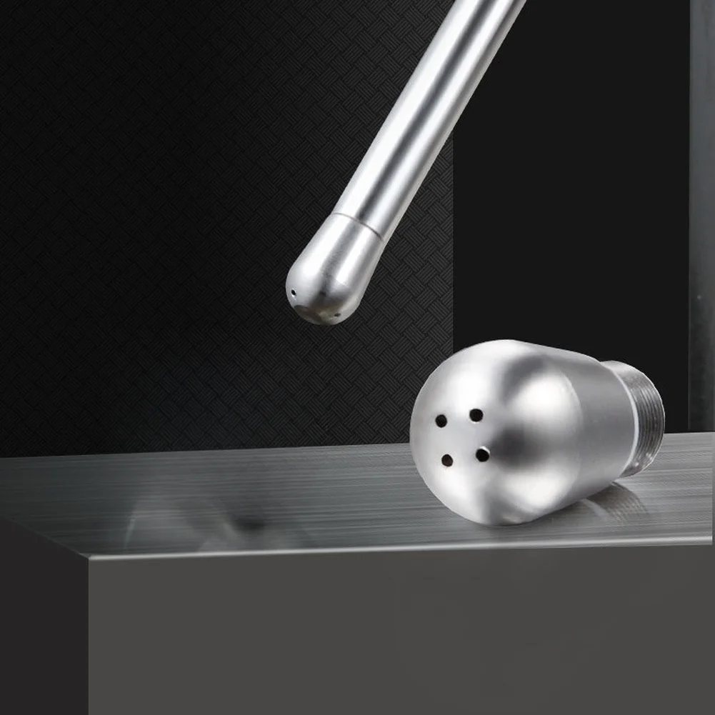 Espresso Steam Nozzle for Barsetto BAE01 BAE02 304 Stainless Steel 4 Hole 1mm Aperture 1.8x2.2cm Rotatable Design