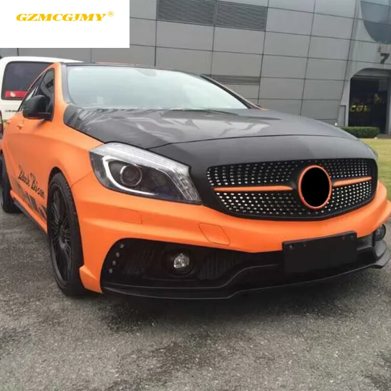 لمرسيدس بنز A-class W176 ترقية Wd نمط طقم الجسم سيارة الوفير الجانب تنورة أجزاء الجسم مجموعة كاملة #1