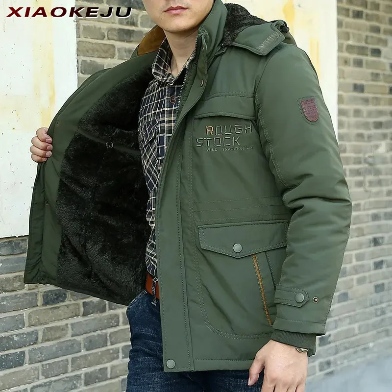 

Coat Hooded Jackets Outdoor Padded Luxury Brand Men's Clothes Fashion Windbreaker Lightweight Menswear Cold Leisure Best Selling