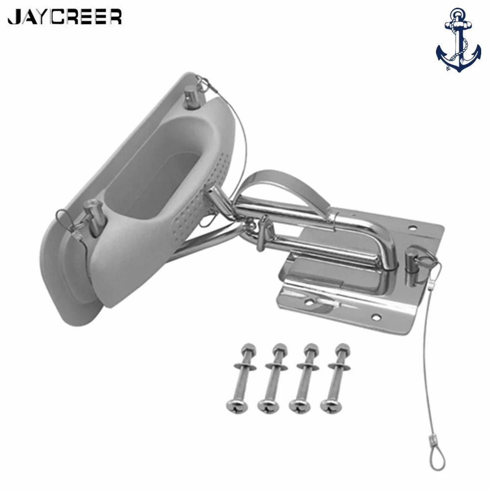 JayCreer Quick Release Snap Davits Set For Inflatable Boats