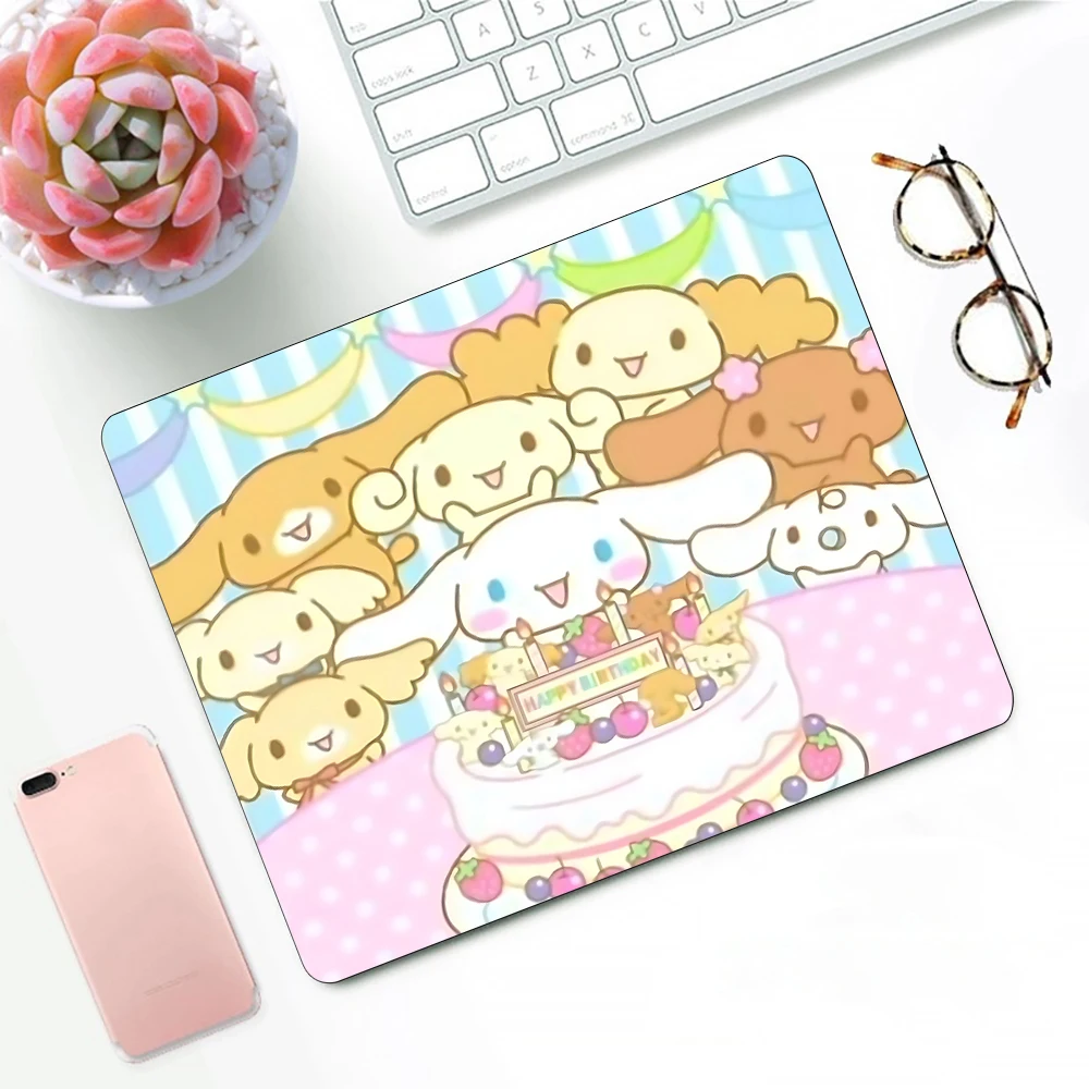 Cute Anime Cinnamoroll Gaming Mouse Pad XS Small Mousepad For PC Gamer Desktop Decoration Office Mouse Mat Deskmat Rug