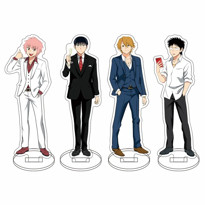 

Anime Everyday Host Acrylic Stand Kouichi Hajime figure Stand Plate Cosplay Prop Decor Cartoons present Firends Festivals Gifts