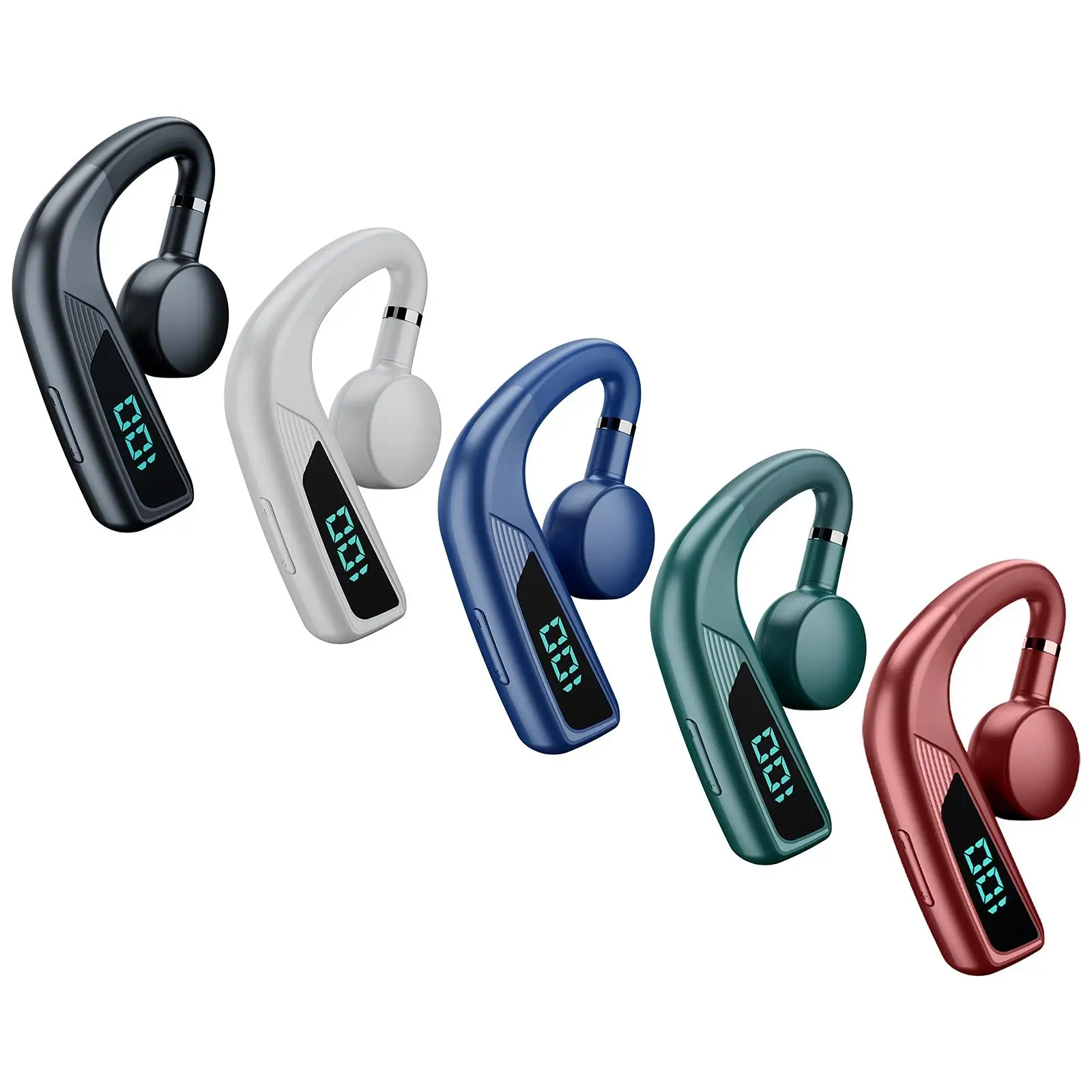 Bone Conduction Headphones Earbuds IPX5 Waterproof for Running Workouts