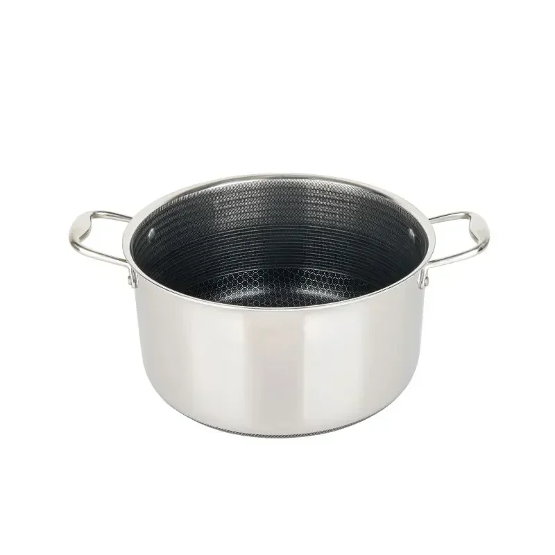 Hot Sell High Quality 10 Piece Kitchen Commercial Cooking Pot Ware Set Triple Ply Stainless Steel Cookware Set