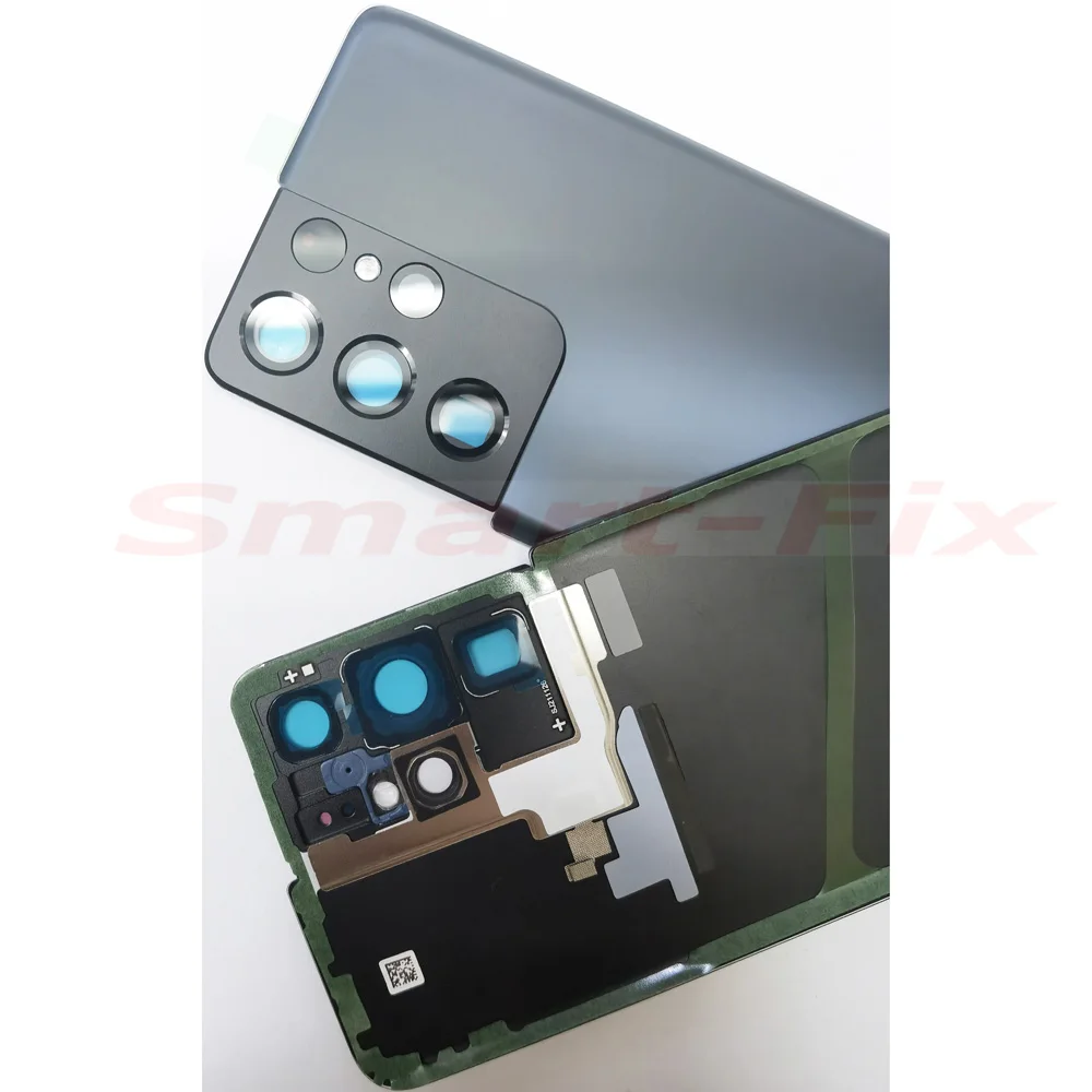 (OEM) Materials Replacement Case For SAM-S21 Ultra 5G Back Cover Back Rear Glass Battery Door Housing For SAM-S21Ultra S21U