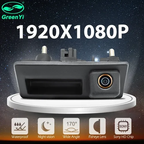 AHD 1080P 170 °   Cámara de visión trasera para maletero de coche, para Volkswagen VW Passat Golf Polo B6 B7 Jetta Tiguan Touareg Audi A3 A4 A5 A6