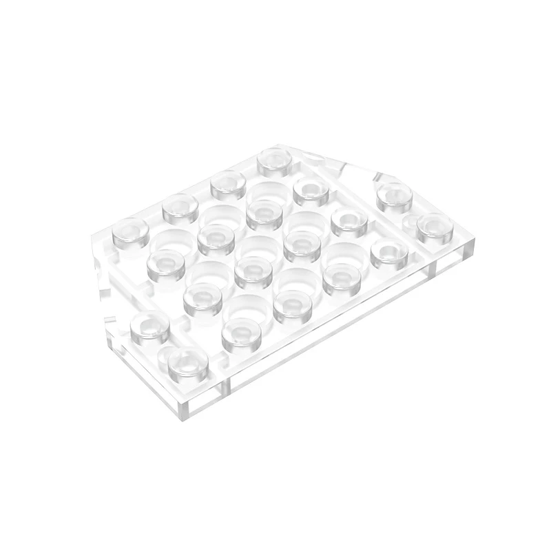 Gobricks-bloques de construcción, placa de GDS-704, 26 grados, 4x6, compatible con lego 32059, técnica educativa DIY para niños