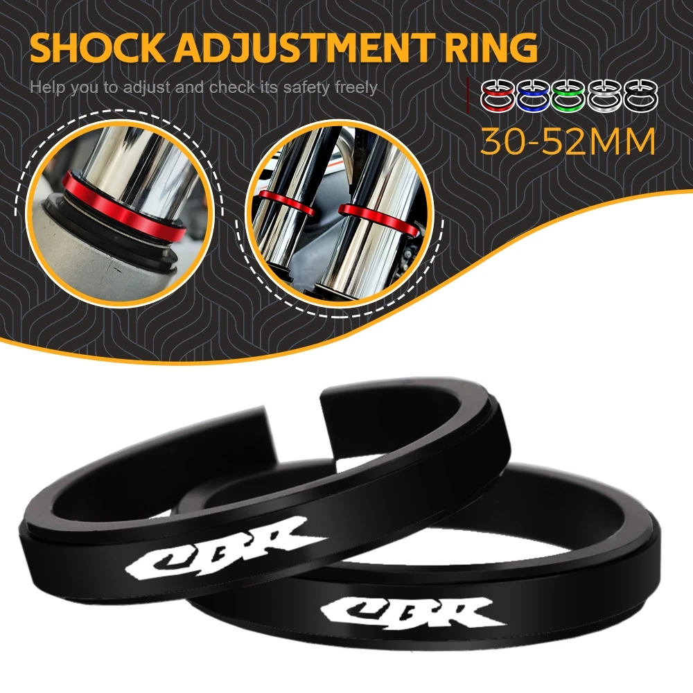 

FOR HONDA CBR125R CBR150R CBR25 CBR250R CBR250RR CBR300R Motorcycle Adjustment Shock Absorber Auxiliary Rubber Ring Accessories