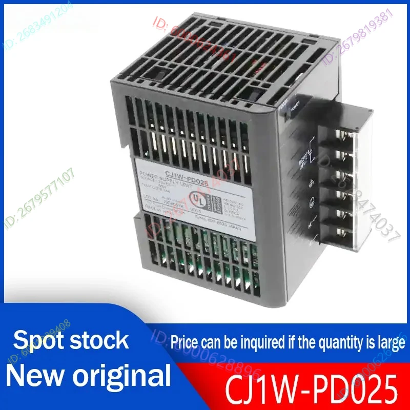

New and original Power module DIN rail 24VDC CJ1W-PD025